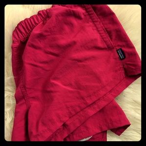 Patagonia barely baggies shorts fuschia pink 2.5"